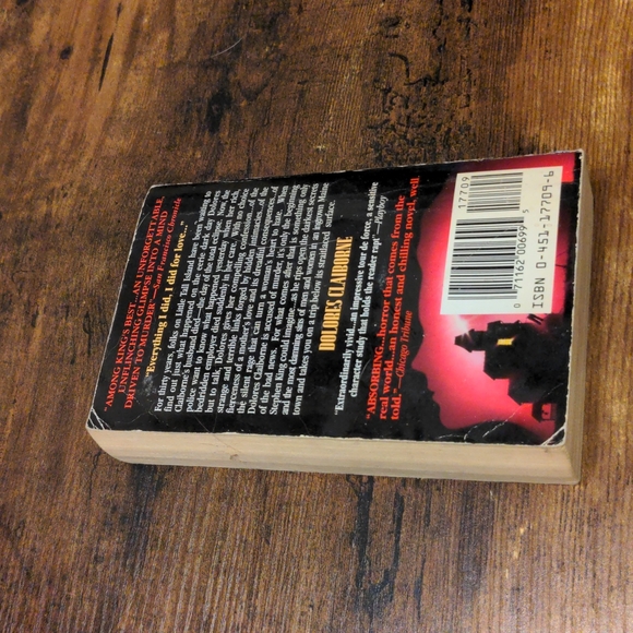 Stephen king Dolores claiborne book - Picture 2 of 2